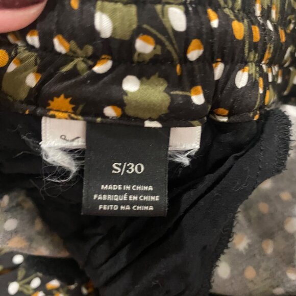 Scotch & Soda Nina Mid-Rise Tapered Jogger in Floral Cinnamon Spice Size S / 30 - Picture 8 of 11